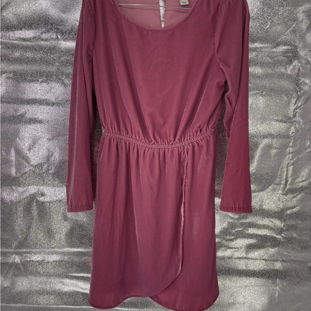 J. Crew Velvet A-Line Dress